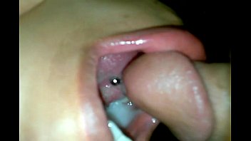 shemale boys swallow cum Boobs squeezed by bf