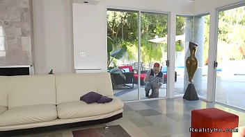 couch in video at beads nubiles alena Brasil blowjob car