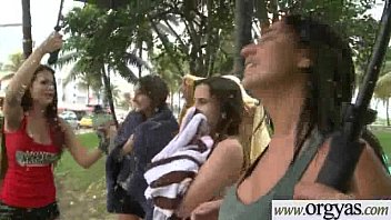 of taking front in girl friends facial horny her Public blowjob crowded