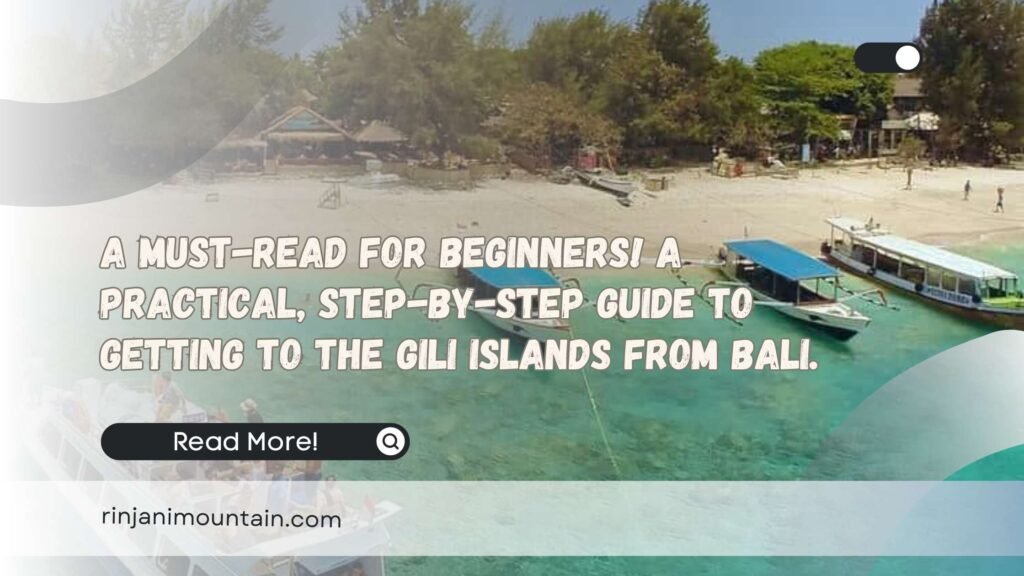 A Must-Read for Beginners! A Practical, Step-by-Step Guide to Getting to the Gili Islands from Bali.